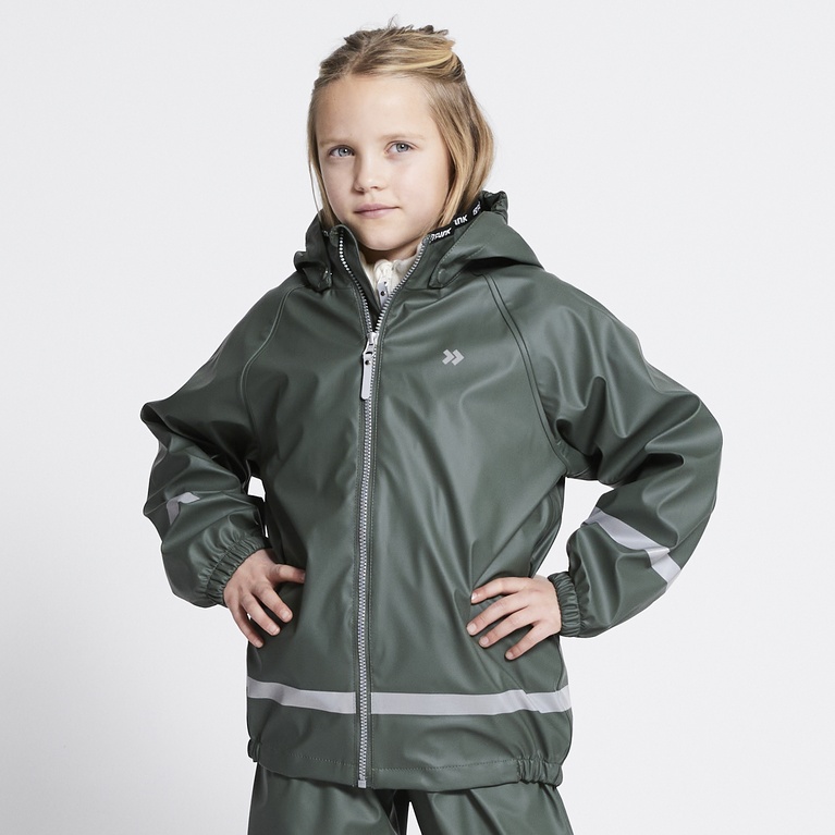 Rain jacket  "Ljusnan" Army Green